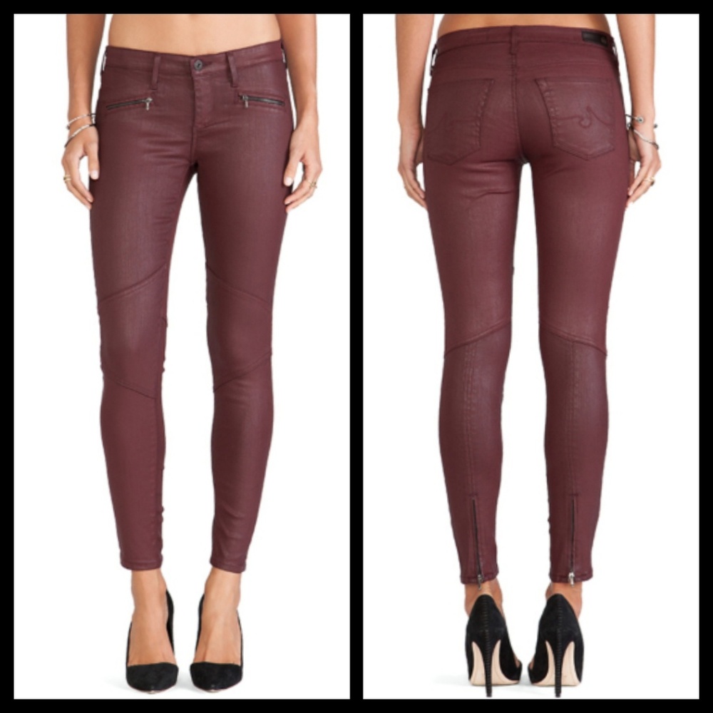 {AG•Adriano Goldschmied} The Moto Zipper Legging